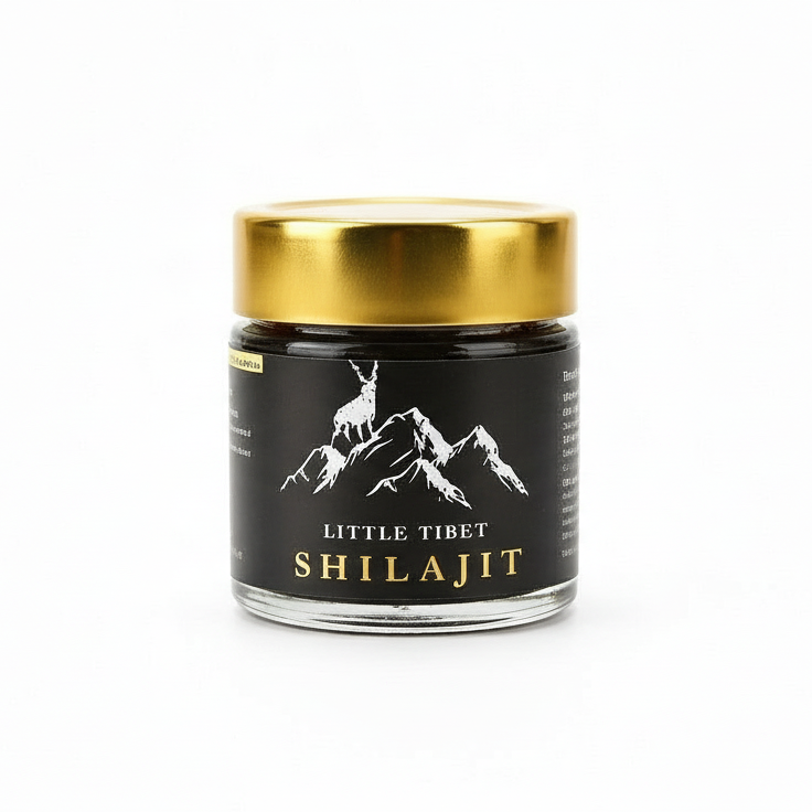 Little Tibet Shilajit - Front View